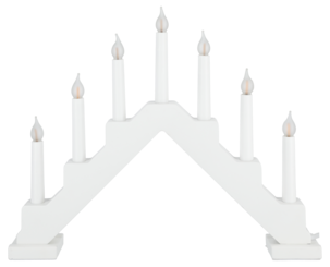 E10 flammande LED till ljusstake, 10-55 V, 4-pack