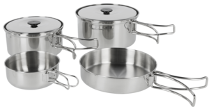 Kokkärlsset rostfritt 6 delar, Asaklitt