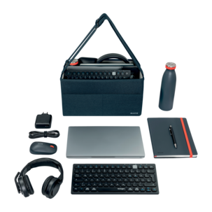 Leitz Office-In-A-Bag kontorveske, grå