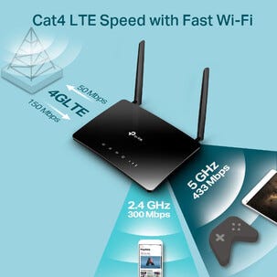 TP-Link Archer MR200 4G-router, AC750