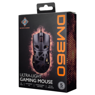 Deltaco DM360 Pelihiiri langallinen, erittäin kevyt