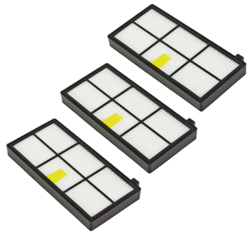 HEPA-filter till iRobot Roomba 800/900-serien, 3-pack
