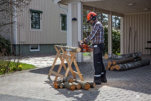 Husqvarna 120 Mark II bensindrevet motorsag, 1,4 kW, 35 cm