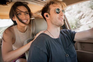 Bragi The Headphone trådløse hodetelefoner med mikrofon 