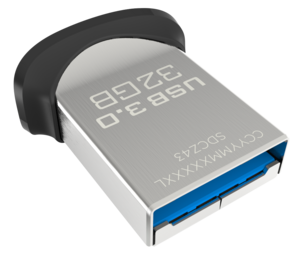 SanDisk Ultra Fit Flash Drive USB-minne USB 3.0 32 GB