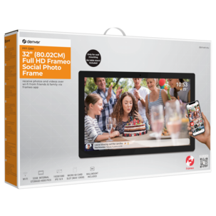 Denver digital fotoram WiFi 76,2x45,5, 31,5 tum PFF-3260