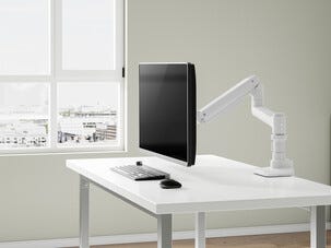 Multibrackets M deskmount monitorarm, VESA, enkel