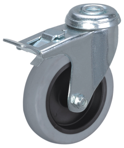 Kalustepyörä jarrulla