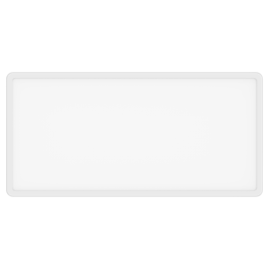 LED-taklampe Slim rektangulær dimbar 21 W 60 x 29 cm