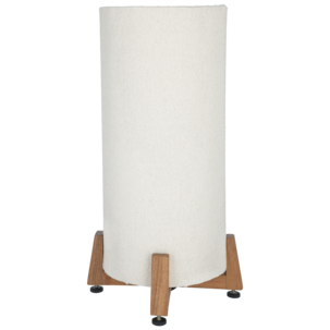 Annie bordslampa med tygskärm och träfot, 44 cm, Northlight 