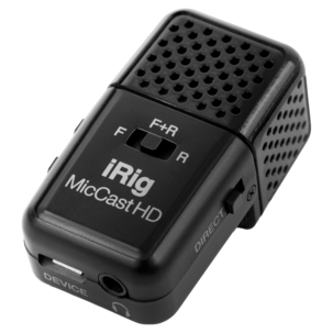 iRig Mic Cast HD clip-on mikrofon for mobil og datamaskin