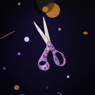 Fiskars Mumin ABC sax universal, höger, 21 cm