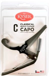 Kyser KGCB Capo för nylonsträngad klassisk gitarr