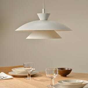 Northlight Alva taklampa metall, vit