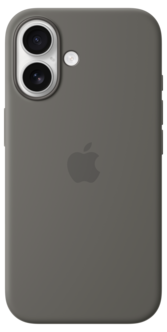 Apple Silicone Case med MagSafe för iPhone 16, mobilskal