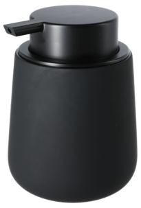 Tvålpump i stengods, svart