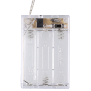 Ljusslinga inomhus, batteridriven, timer, 3 m