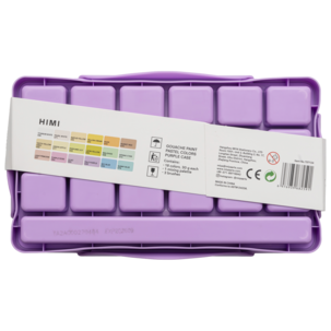 HIMI Jelly Cup Guassivärit pastellisävyt, 18 kpl