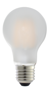 Dimbar LED-pære, E27 2,2 W, varmhvit