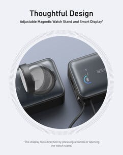 Anker MagGo Powerbank 10000 mAh, Apple Watch, iPhone
