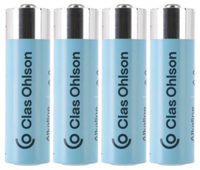 Clas Ohlson alkalisk batteri AA/LR6