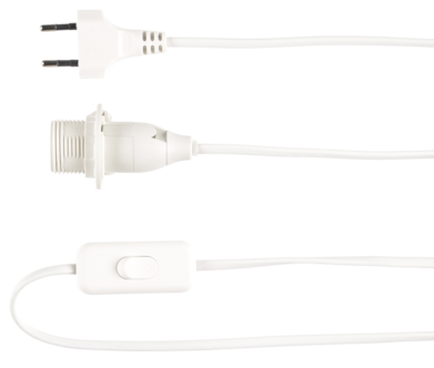 Lamphållare med lampsladd E14