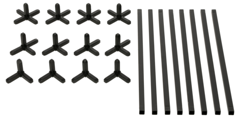 Lisäosa Cube-metallihyllyyn