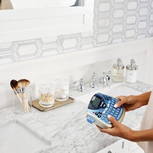 Märkband plast Dymo LetraTag