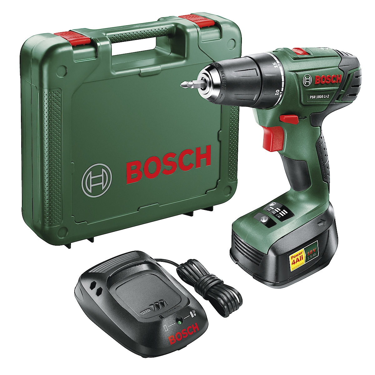 Bosch PSR 1800 LI-2 drill