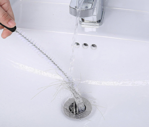 Viemärinpuhdistusharja 50 cm, 2 kpl