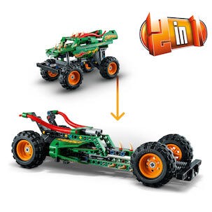 LEGO Technic Monster Jam Dragon 42150, yli 7-vuotiaille