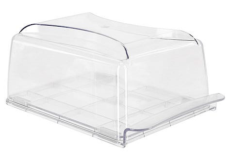 Ostkupa glasklar plast