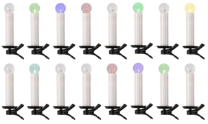 Trådlös julgransbelysning med RGB-ljus Northlight