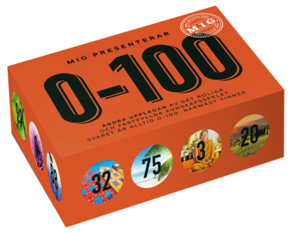 MIG frågespel 0-100, från 14 år