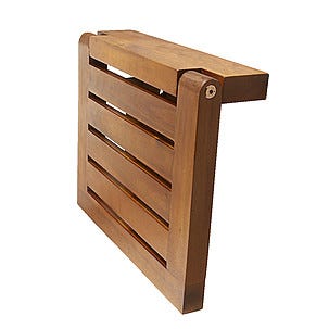 Väggpall acacia fällbar