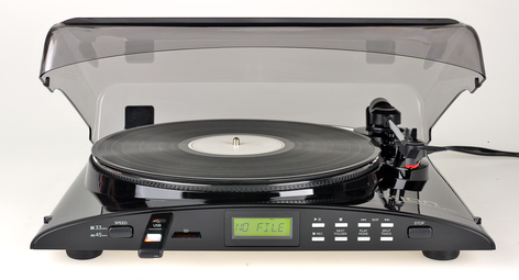 Platespiller med USB-innspilling ION Profile Flash