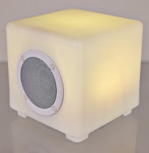 Högtalare med LED-belysning