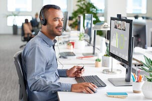 Logitech 960 USB-headset