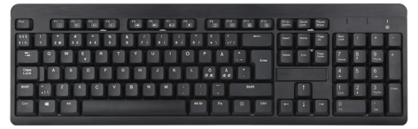 Trådlöst tangentbord Exibel, wireless