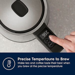 Electrolux Create 5 vattenkokare temperaturinställning 1,7 l