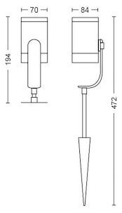 Spotlight Philips Hue Lily Spike, 1-pack