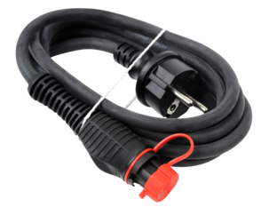 Calix motorvärmarkabel med miniplugg