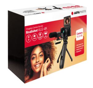 AgfaPhoto Realishot VLG-4K Digitaalinen vloggauskamera