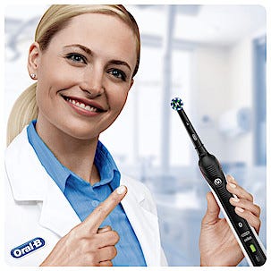 Eltandborste Oral-B Smart 4, 4500 Black