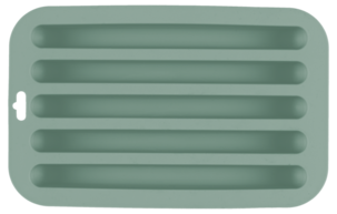 Jääpalamuotti silikonia, 5 puikkoa, noin 20 cm