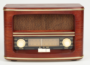 AM/FM-radio i retrodesign