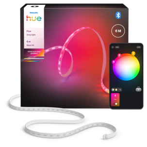 Philips Hue Flux LED-stripe hvitt og farget lys, 6 meter
