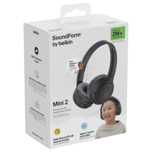 Belkin SoundForm Mini 2 barnehodetelefoner, trådløse, fra 3 år
