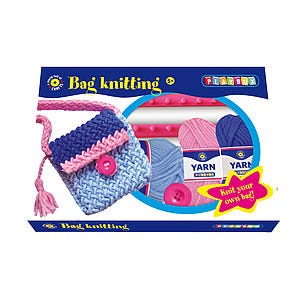 Pysselset sticka en väska