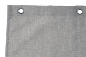 Dusjforheng med stoffølelse